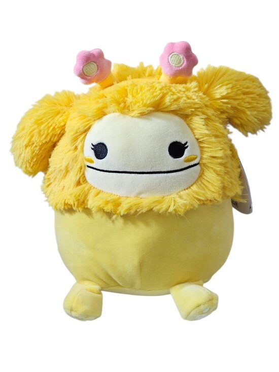 Squishmallows Other - NEW Squishmallows 8” Inch Nomi the Yellow Bigfoot w/ Floral Headband EASTER 2026